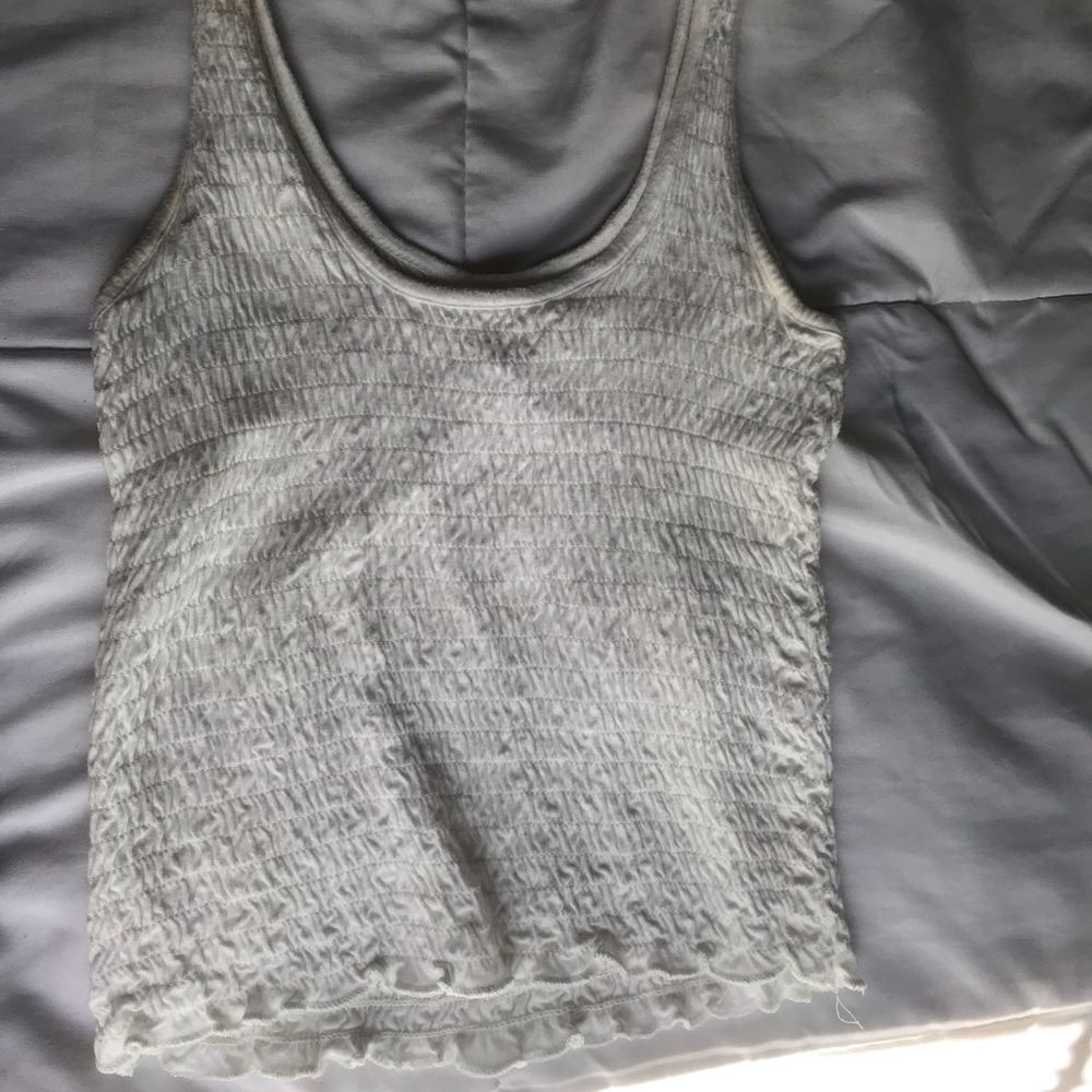 Smocked tank top